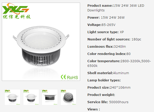 LED DownLighters