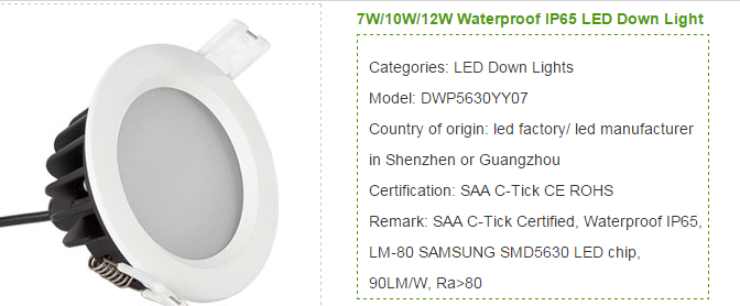 LED DownLighters