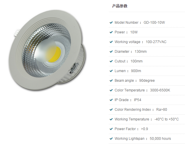 LED DownLighters