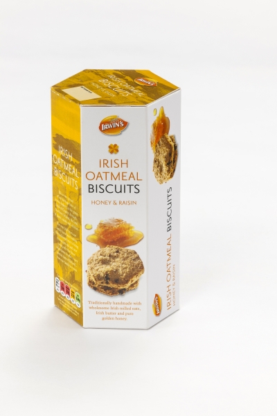 IRWIN HONEY & RAISIN OAT BISCUIT