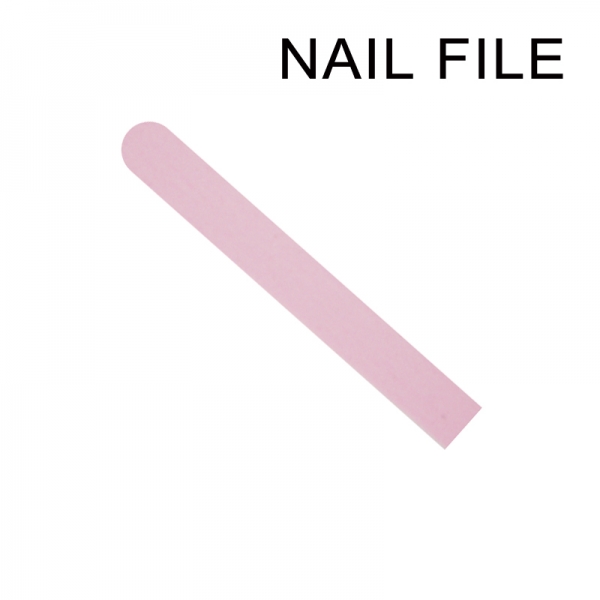 pink nail file