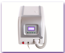 Laser tattoo removal machine