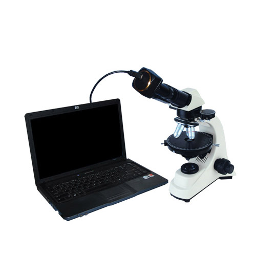 Digital polarizing microscope